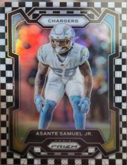 Asante Samuel Jr. [Black White Checker] #152