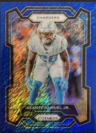 Asante Samuel Jr. [Blue Shimmer] #152