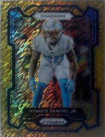 Asante Samuel Jr. [Gold Shimmer] #152