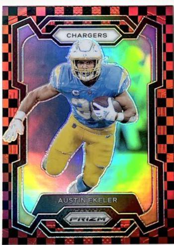 Austin Ekeler [Black Red Checker] #153