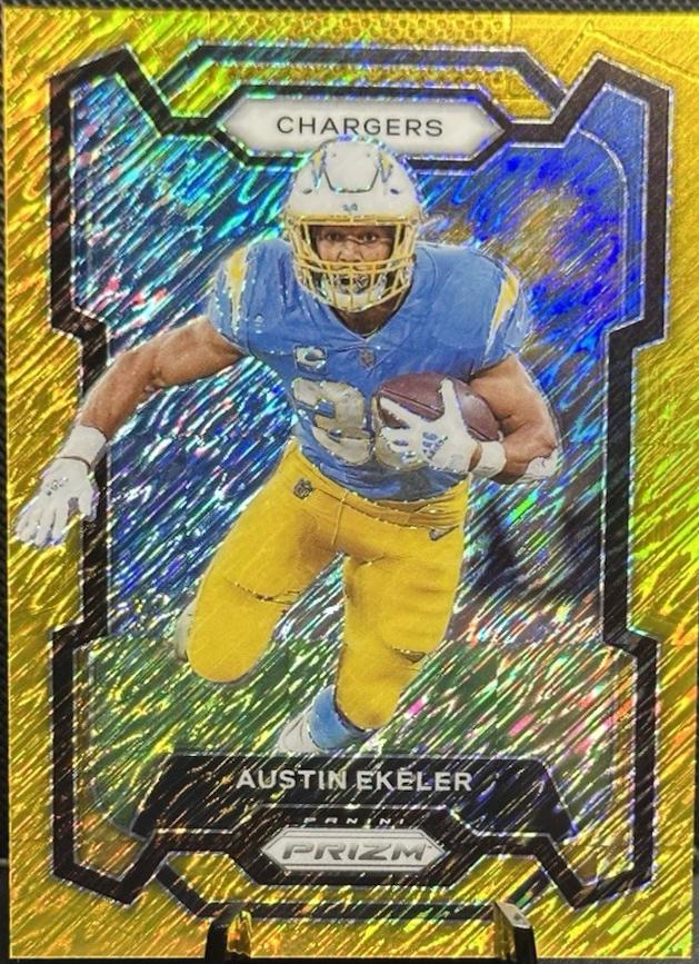 Austin Ekeler [Gold Shimmer] #153
