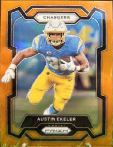 Austin Ekeler [Orange Lazer] #153