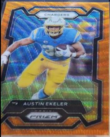 Austin Ekeler [Orange Wave] #153