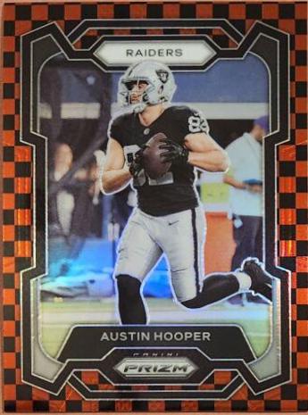 Austin Hooper [Black Red Checker] #172