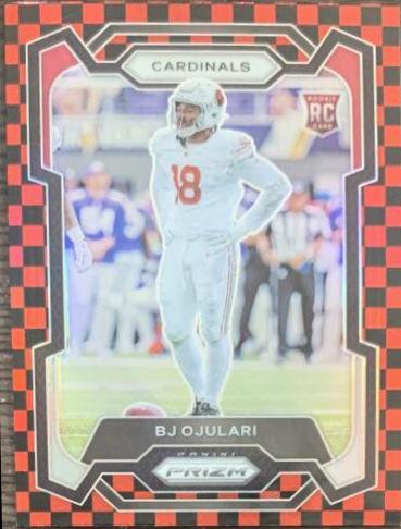 BJ Ojulari [Black Red Checker] #301