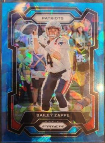 Bailey Zappe [Blue Ice] #200