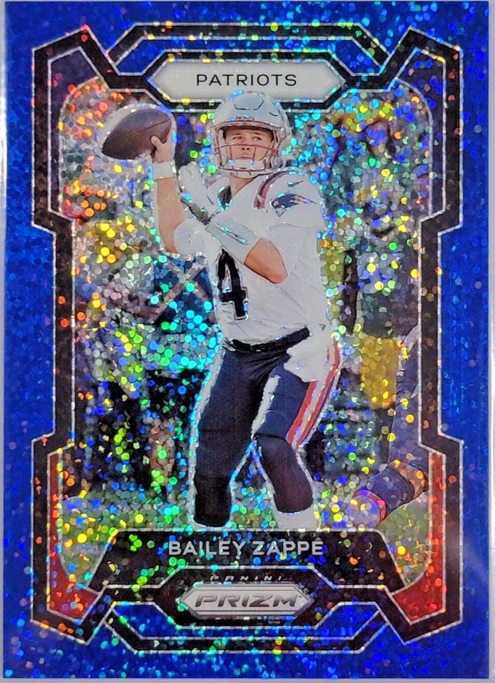 Bailey Zappe [Blue Sparkle] #200