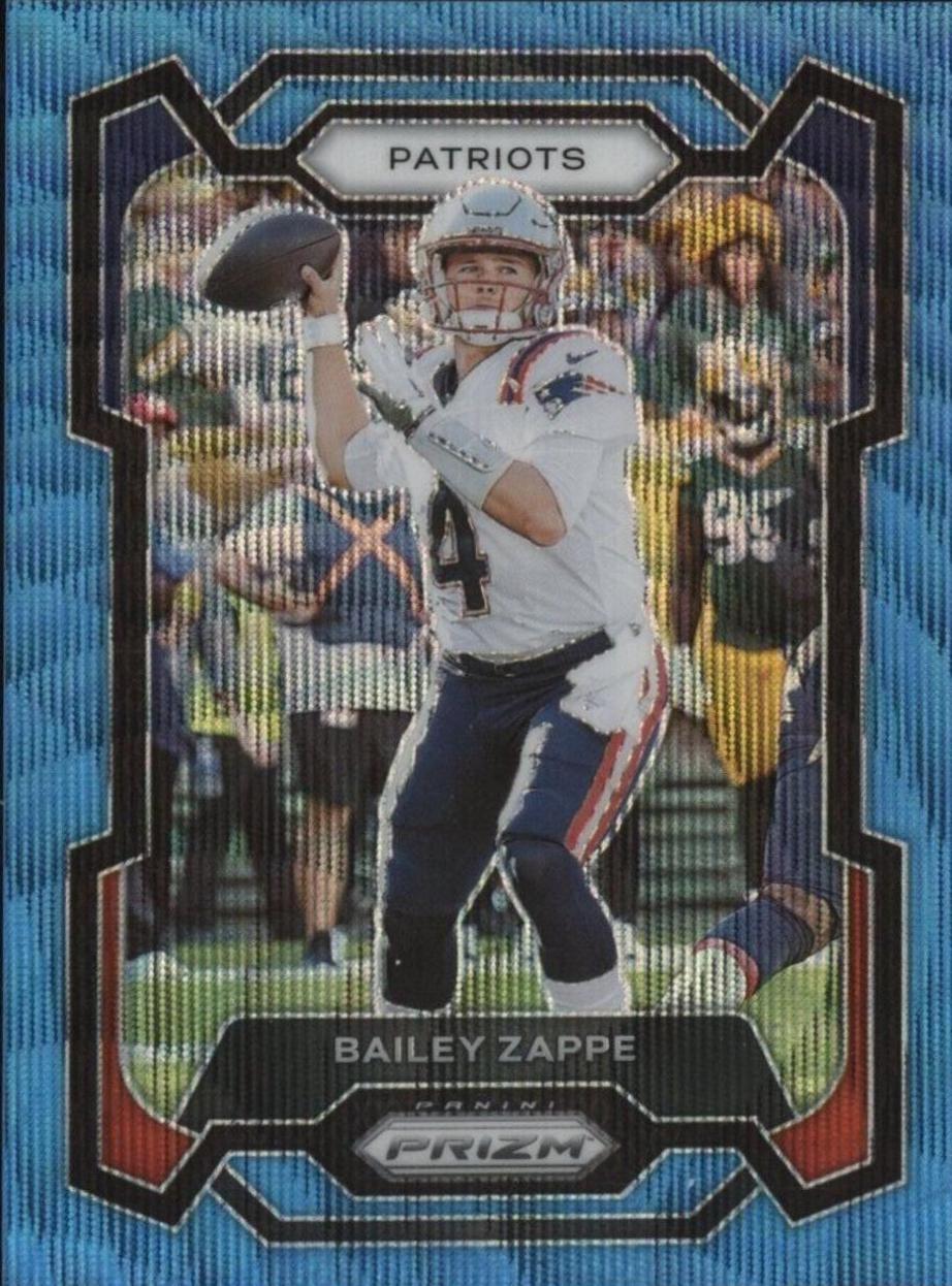 Bailey Zappe [Blue Wave] #200