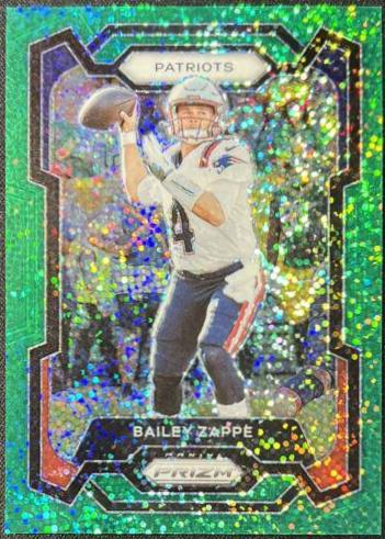 Bailey Zappe [Green Sparkle] #200