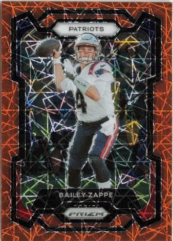 Bailey Zappe [Orange Lazer] #200