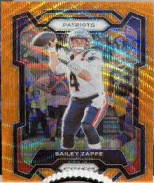 Bailey Zappe [Orange Wave] #200