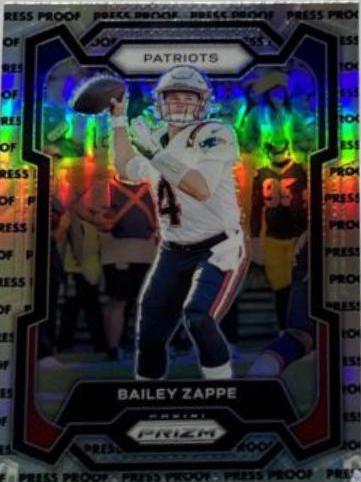 Bailey Zappe [Press Proof] #200