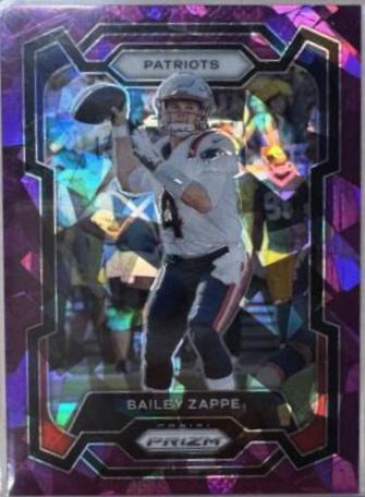 Bailey Zappe [Purple Ice] #200