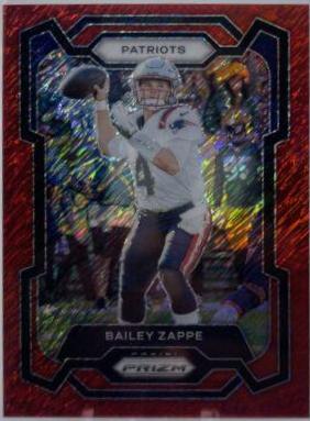 Bailey Zappe [Red Shimmer] #200