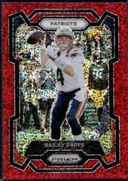 Bailey Zappe [Red Sparkle] #200