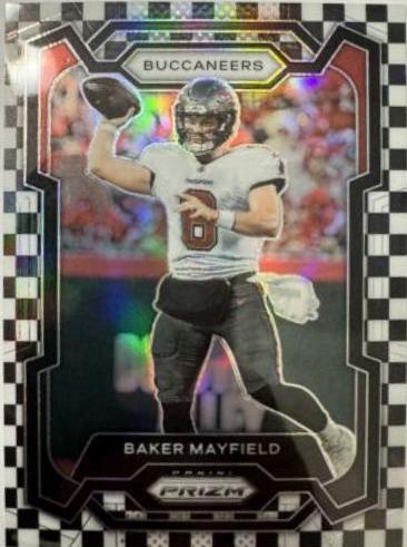 Baker Mayfield [Black White Checker] #276