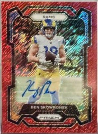 Ben Skowronek [Autograph Red Shimmer] #163