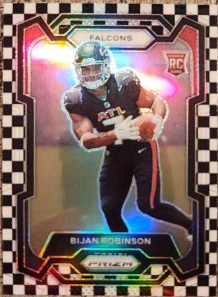 Bijan Robinson [Black White Checker] #305