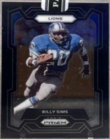 Billy Sims [Black Stars] #95