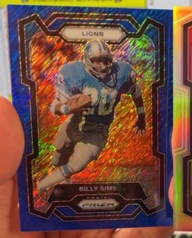 Billy Sims [Blue Shimmer] #95