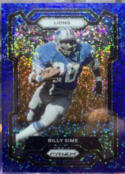 Billy Sims [Blue Sparkle] #95