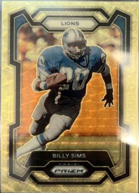 Billy Sims [Gold Vinyl] #95