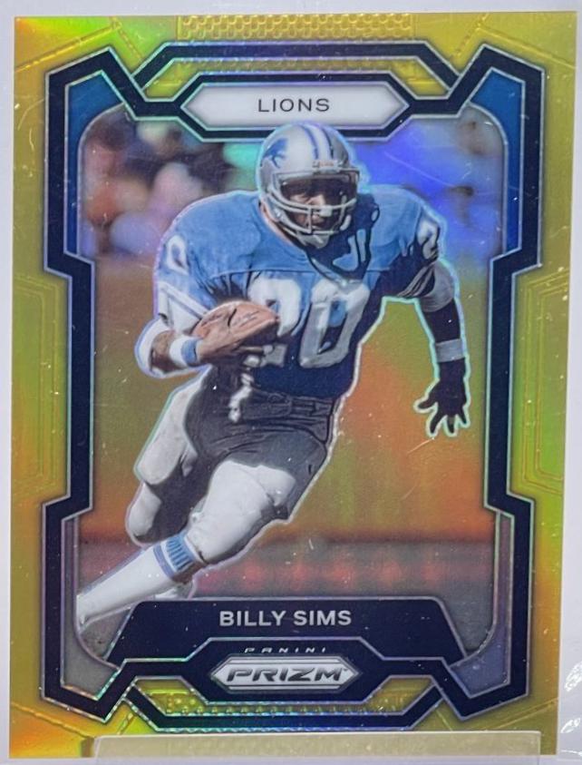 Billy Sims [Gold] #95