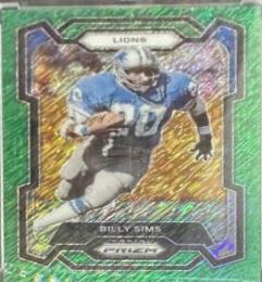 Billy Sims [Green Shimmer] #95