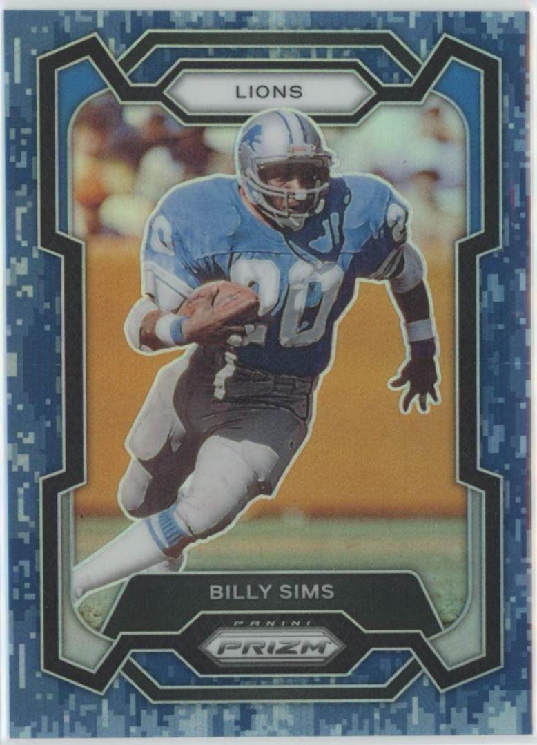 Billy Sims [Navy Camo] #95