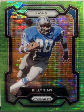 Billy Sims [Neon Green Pulsar] #95