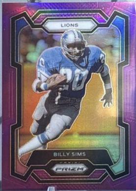Billy Sims [Purple] #95