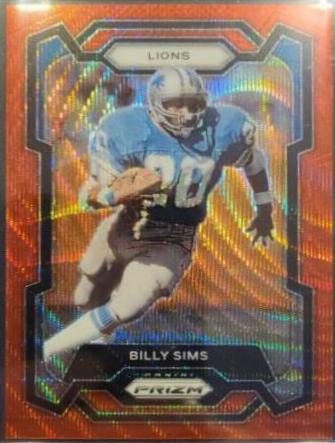 Billy Sims [Red Wave] #95
