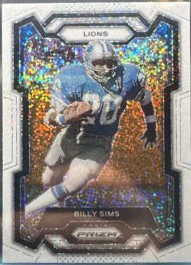 Billy Sims [White Sparkle] #95
