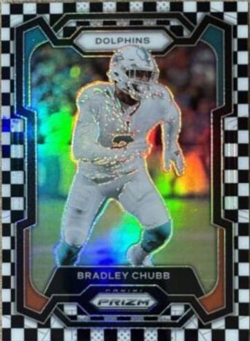 Bradley Chubb [Black White Checker] #186
