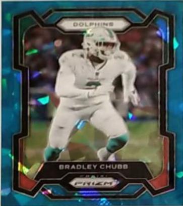 Bradley Chubb [Blue Ice] #186