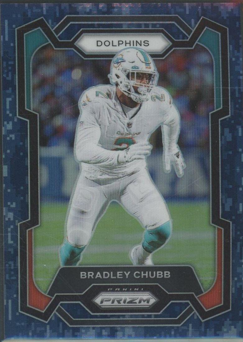 Bradley Chubb [Blue Shimmer] #186