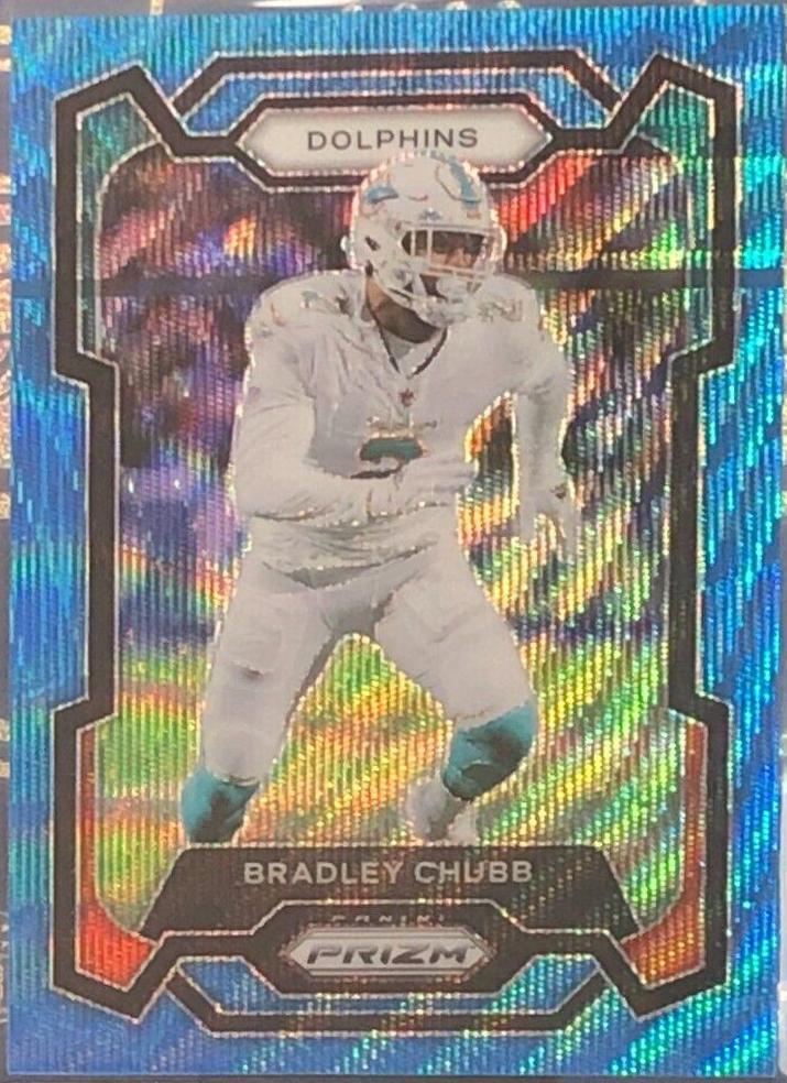 Bradley Chubb [Blue Wave] #186