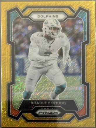 Bradley Chubb [Gold Shimmer] #186