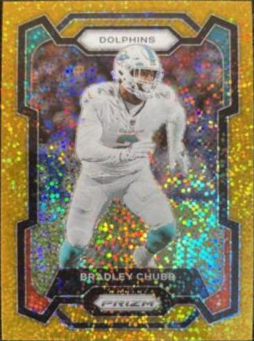 Bradley Chubb [Gold Sparkle] #186