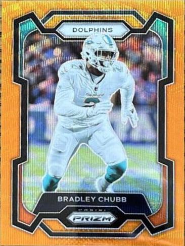 Bradley Chubb [Orange Lazer] #186