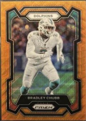Bradley Chubb [Orange Wave] #186