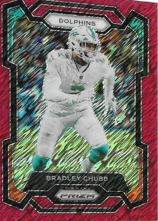 Bradley Chubb [Red Shimmer] #186