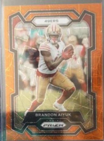 Brandon Aiyuk [Orange Wave] #265