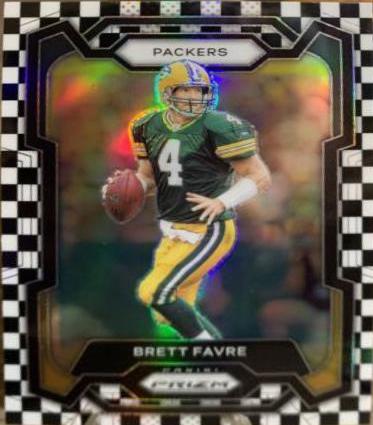 Brett Favre [Black White Checker] #112