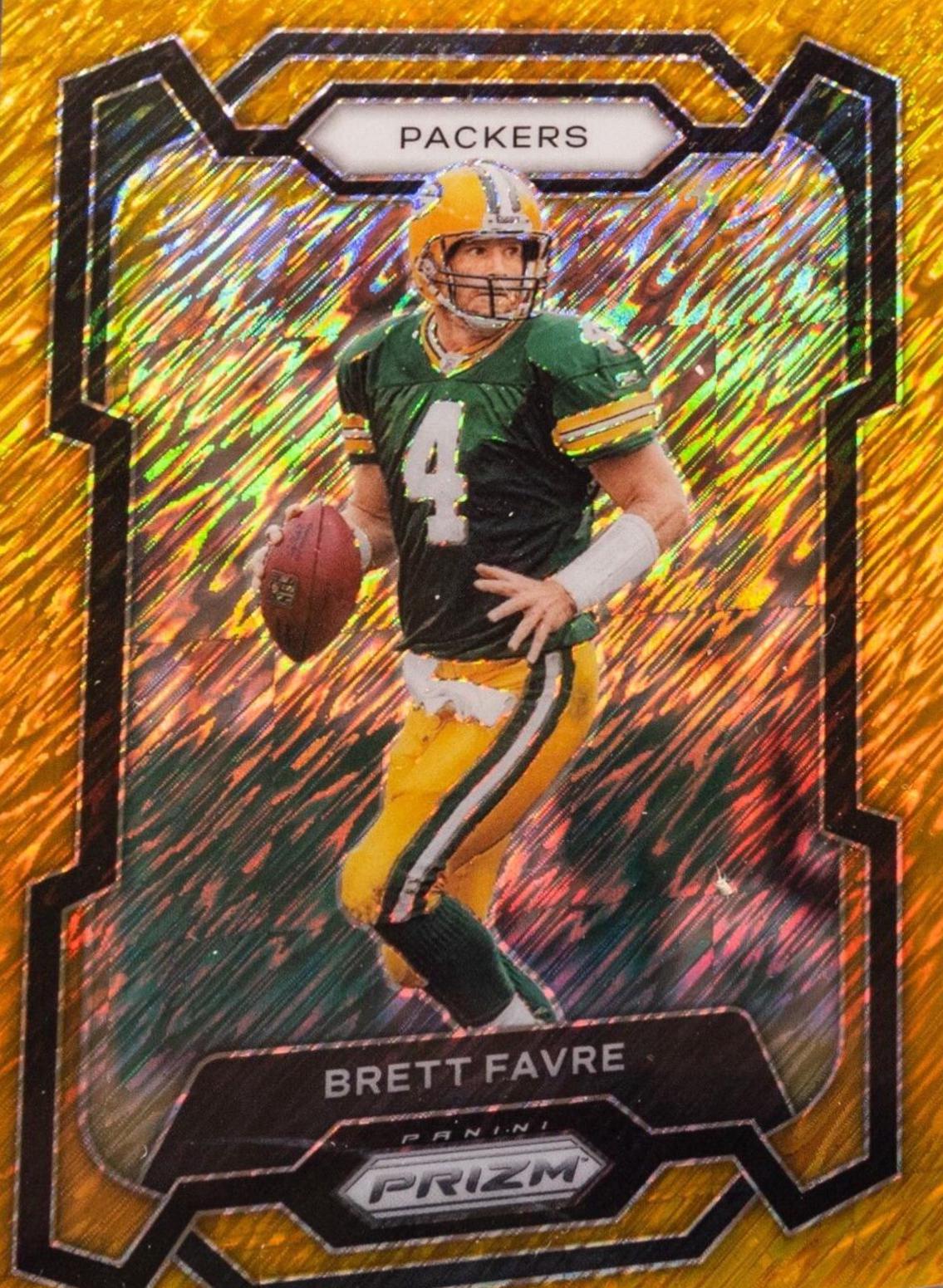Brett Favre [Gold Shimmer] #112