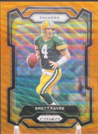 Brett Favre [Orange Wave] #112