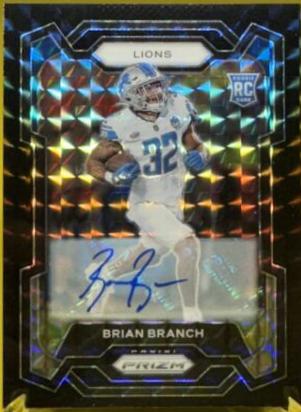 Brian Branch [Autograph Black Finite] #328