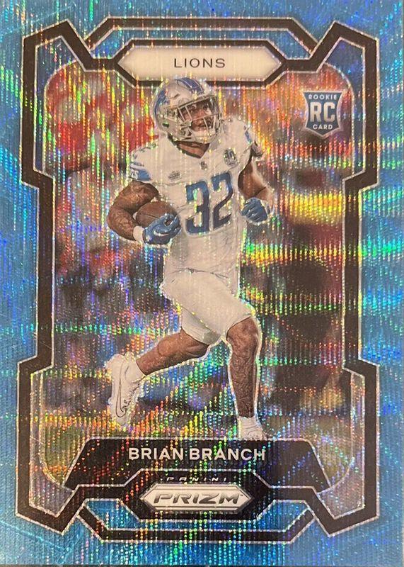 Brian Branch [Blue Wave] #328