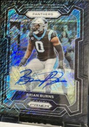 Brian Burns [Autograph Black Shimmer] #39