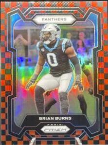 Brian Burns [Black Red Checker] #39